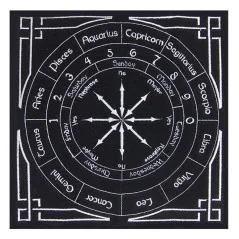 Tapete Pendulo Astrologia 40 x 40 cm | Tienda Esotérica Changó