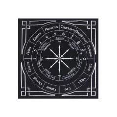 Tapete Pendulo Astrologia 40 x 40 cm(BLANCO) | Tienda Esotérica Changó
