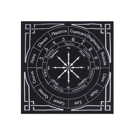 Tapete Pendulo Astrologia 40 x 40 cm(BLANCO)