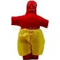 Muñeco Vudu Vestido Hombre Rojo 20 a 22 cm aprox. (Tela)