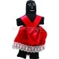 Muñeco Vudu Vestido Mujer Negro 16 a 20 cm aprox. (Tela)