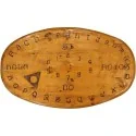 Tabla Ouija Artesanal Ovalada Envejecida 80x50 cm (Hecho a Mano) | Tienda Esotérica Changó