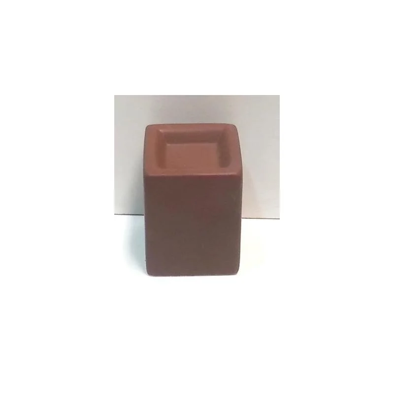 Quemador Esencia Ceramica Marron 8 cm