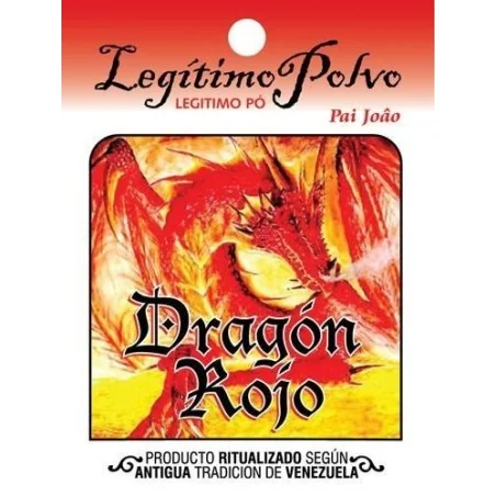 Polvo Dragon Rojo | Tienda Esotérica Changó