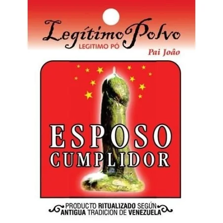 Polvo Esposo Cumplidor | Tienda Esotérica Changó