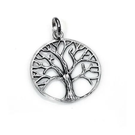 Amuleto Plata Arbol de la Vida - 3.2 x 2.7 cm