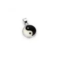 Amuleto Plata Ying - Yang (Circulo) 1.2 cm