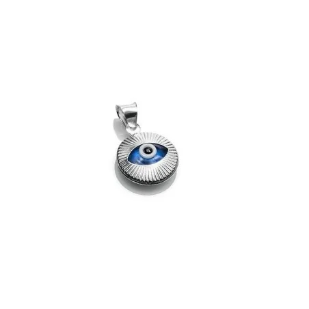 Amuleto Plata Ojo turco 1,5cm