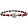 Pulsera Ilde Cipriano 1 x 1 (Rja-Cr-Ne) (1 V) Premium | Tienda Esotérica Changó