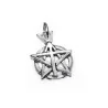 Amuleto Plata Pentagrama 2.5 x 1.9 cm