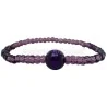 Pulsera Ilde Lazaro Lisa (Morada Cr) (1 V) | Tienda Esotérica Changó