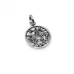 Amuleto Tetragrámaton 1.8 x 1.4 cm - Plata - pequeño