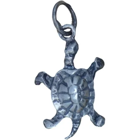 Amuleto Plata Tortuga 2 x 1.5 cm