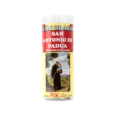 Velón Oración San Antonio de Padua - Encontrar el Amor | Vakuldi | Tienda Esotérica Changó
