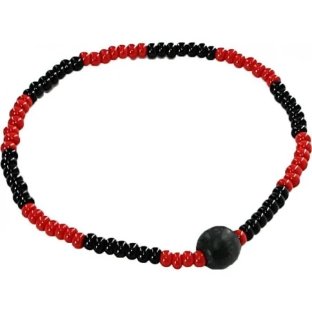 Pulsera Ilde Pomba Gira 7 x 7 (Negro-Rojo) (1V) Premium | Tienda Esotérica Changó