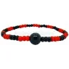 Pulsera Ilde Eleggua 3 x 3 (Rjo-Ne) (1 Vuelta) Premium | Tienda Esotérica Changó