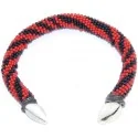 Pulsera Tumbaga Cuentas y Cauries Eleggua (Rojo-Neg) | Tienda Esotérica Changó