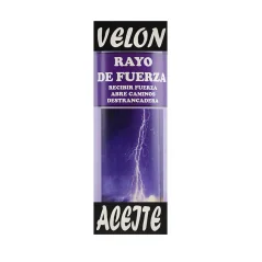 Velón Petición Rayo de Fuerza (Recibir Fuerza AbreCaminos Destrancadera) | Tienda Esotérica Changó