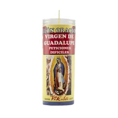Velón Oración Virgen de Guadalupe - Peticiones Difíciles | Vakuldi | Tienda Esotérica Changó