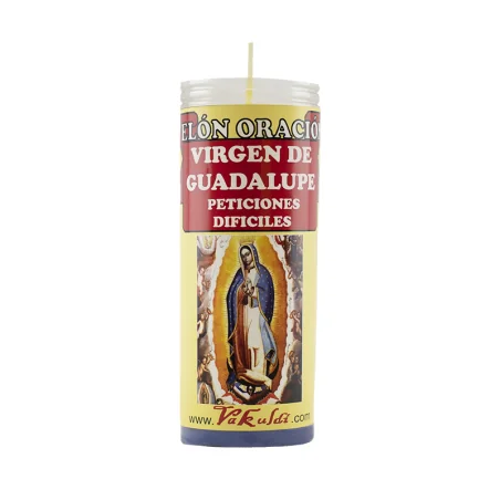 Velón Oración Virgen de Guadalupe - Peticiones Difíciles
