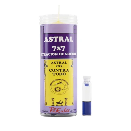 Velón Petición Astral 7x7 (Atracción de Suerte) | Tienda Esotérica Changó