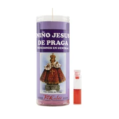 Velón Petición Niño Jesús de Praga (Peticiones en General) | Tienda Esotérica Changó