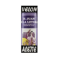 Velón Petición Don Juan de la Lotería (Tener Suerte en Juegos de Azar)