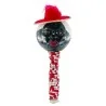 Maraca Chango Cara con Sombrero 20 cm (Base con Ctas.) (Unidad) | Tienda Esotérica Changó