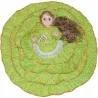 Muñeca Gitana en Verde 35 cm. c/baraja (Rubia clara) | Tienda Esotérica Changó