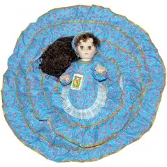 Muñeca Gitana en Azul 35 cm. c/baraja | Tienda Esotérica Changó