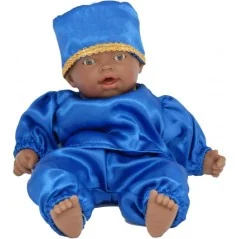 Muñeca Yemanja 30 cm. Bebe de color | Tienda Esotérica Changó