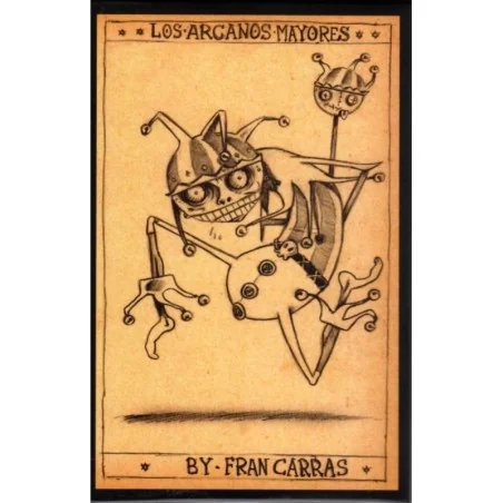 Tarot Macabro - Fran Carras (25 cartas) (2020) (ES) (Pinbro Games) (KST) | Tienda Esotérica Changó