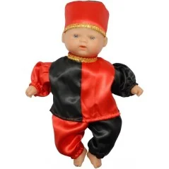 Muñeca Eleggua 30 cm. Bebe Gorro Rojo | Tienda Esotérica Changó