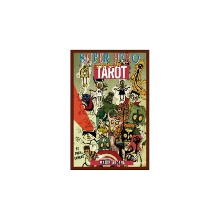 Tarot Coleccion Superhero Parody - Fran Carras (28 cartas) (2021) (ES) (Pinbro Games) | Tienda Esotérica Changó
