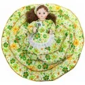 Muñeca Gitana en Verde Flores 35 cm. c/baraja | Tienda Esotérica Changó