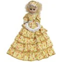 Muñeca Gitana en Amarillo 35 cm. c/baraja | Tienda Esotérica Changó