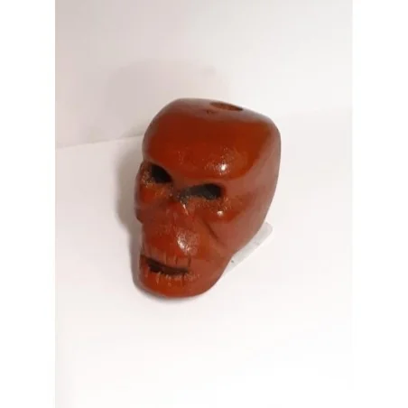 Cabeza Calavera Madera 6 cm aprox. | Tienda Esotérica Changó