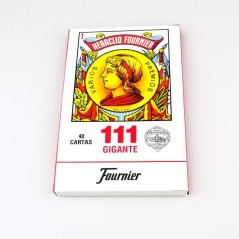 Cartas Baraja Española Nº 111 Gigante 19 x 12 cm (Caja Cartulina) (40 Cartas) (Fou)