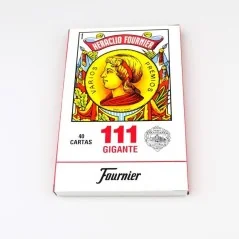 Cartas Baraja Española Nº 111 Gigante 19 x 12 cm (Caja Cartulina) (40 Cartas) (Fou)