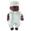 Muñeca Obatala 16 cm. Bebe mini (Sin Acceosorios) | Tienda Esotérica Changó