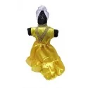 Muñeca Tela Ochún con Vestido 47 x 20 cm (Origen Cuba) | Tienda Esotérica Changó