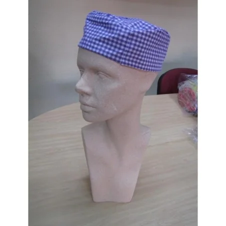 Gorro Guinga Morado (Cuadros) 55 a 58 cm. (Lazaro) | Tienda Esotérica Changó