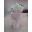 Gorro Guinga Amarillo-Verde (Cuadros) 55 a 58 cm. (Orula) | Tienda Esotérica Changó