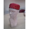 Gorro Bordado Rojo-Negro 58 cm. (Eleggua) | Tienda Esotérica Changó