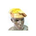 Gorro Decorado Amarillo 54 cm Elastico (Ochun) | Tienda Esotérica Changó