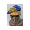 Gorro Decorado Amarillo Dorado y Azul 54 cm Elastico (Ochosi) | Tienda Esotérica Changó