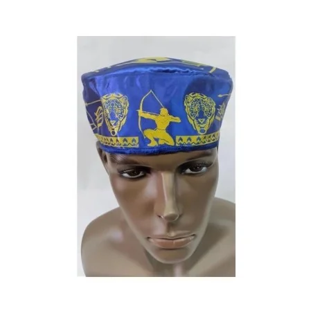 Gorro Dibujos Ochosi 54 cm Elastico (Azul)(Dibujos Impresos) | Tienda Esotérica Changó