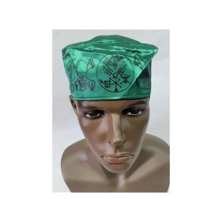 Gorro Zarabanda 54 cm Elastico (Verde)(Dibujos Impresos) Oggun