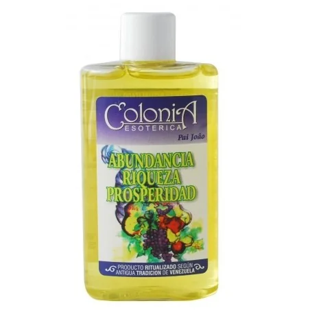 Colonia Abundancia, Riqueza, Prosperidad 50 ml. (Prod. Ritualizado) | Tienda Esotérica Changó