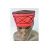 Gorro Gala Eleggua 54 cm Elastico (Rojo Negro) | Tienda Esotérica Changó